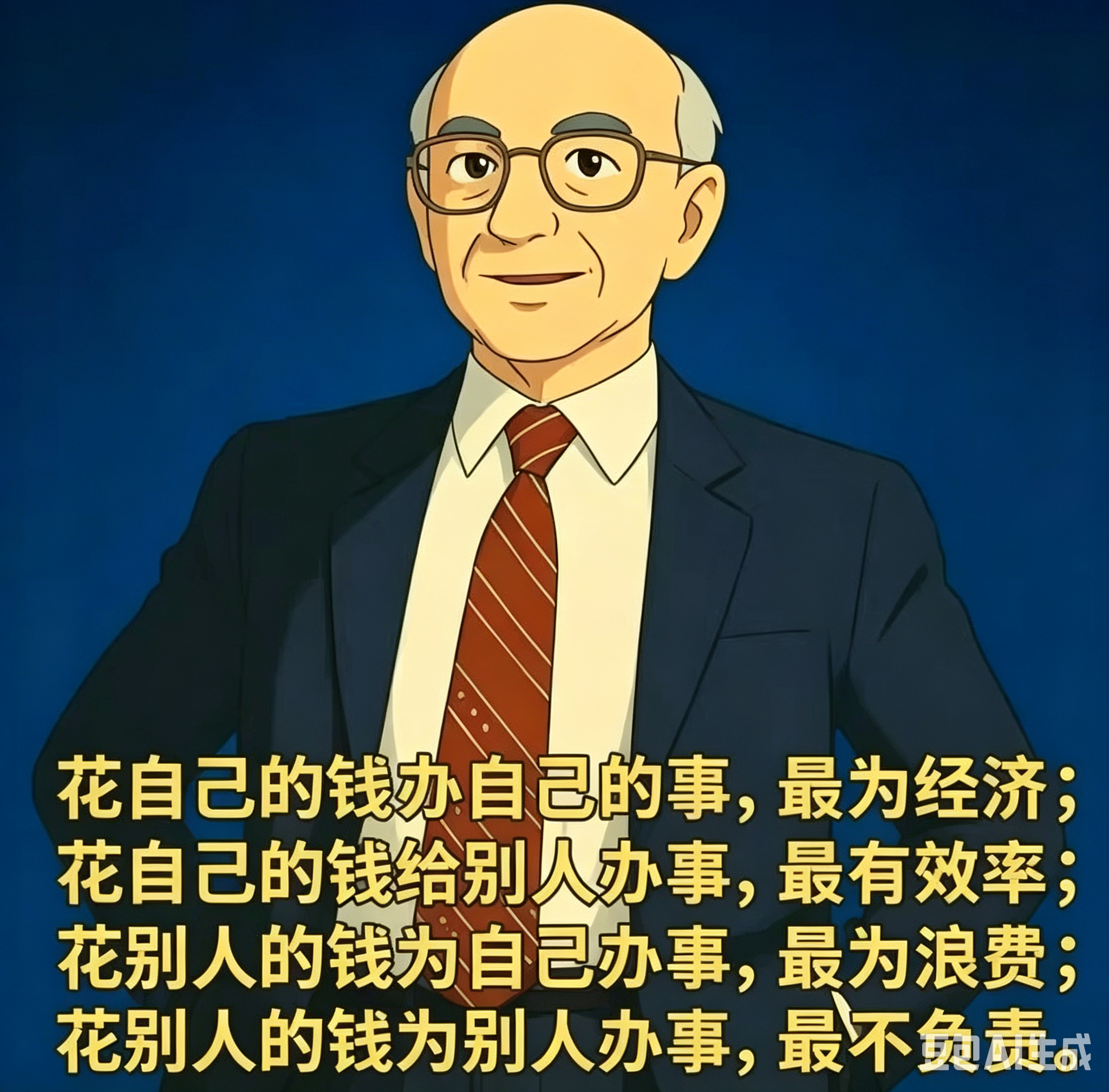 花别人的钱为别人办事，最不负责 