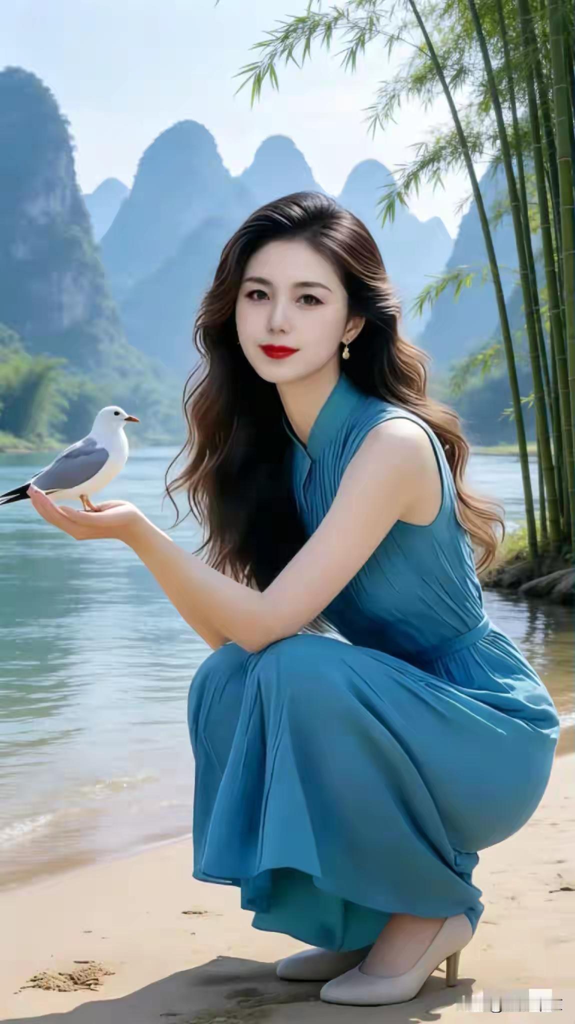 在山水间，与自然共舞，感受生活的美好。