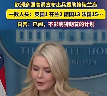 这些人登岛就是让美国看笑话的！丹麦诚邀欧洲多国出兵帮忙守岛！好的，我出1人，我出