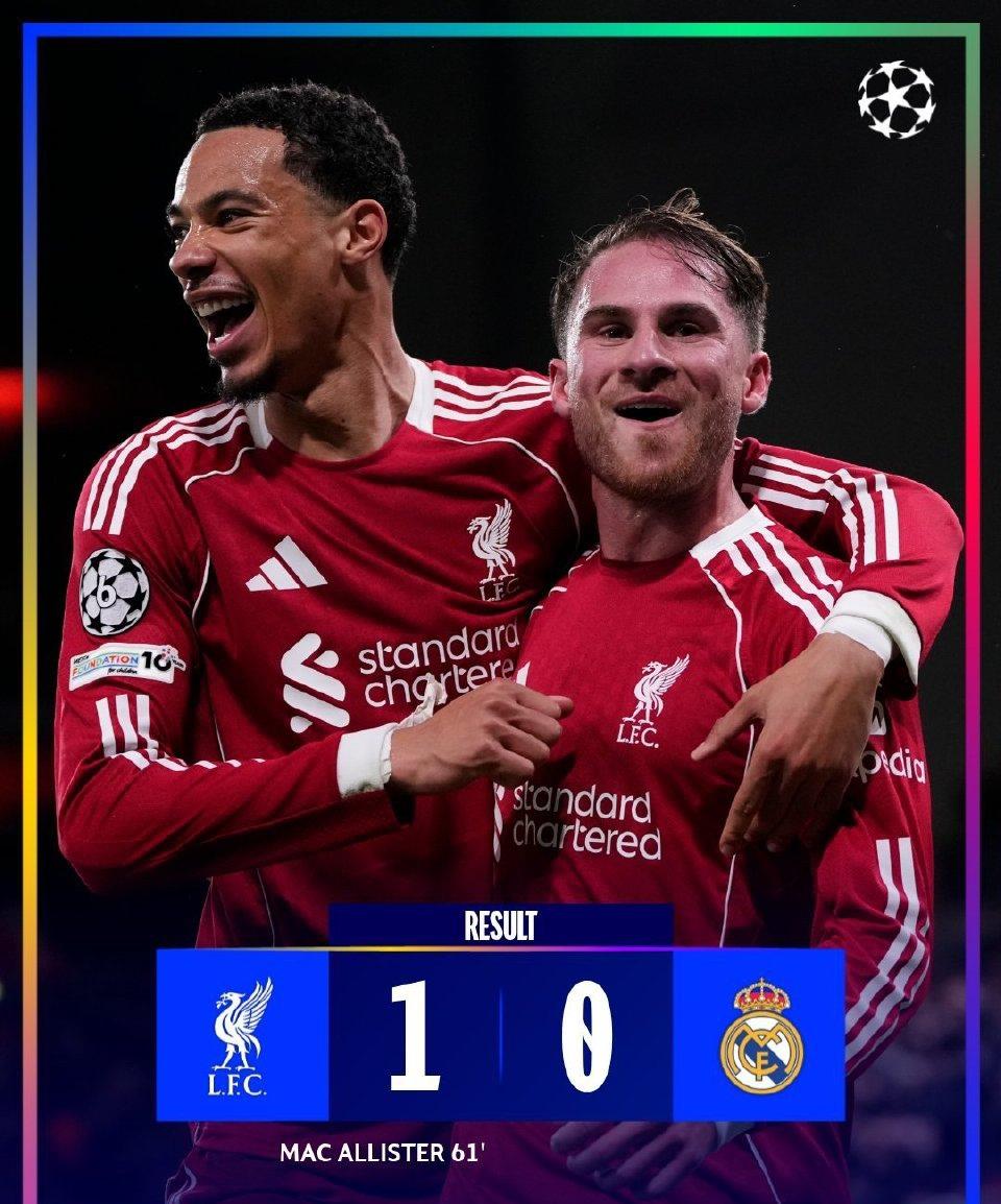 利物浦赢皇马不可怕，恐怖的是新赛季欧战，英超球队踢西甲球队6胜1负！

最近7场