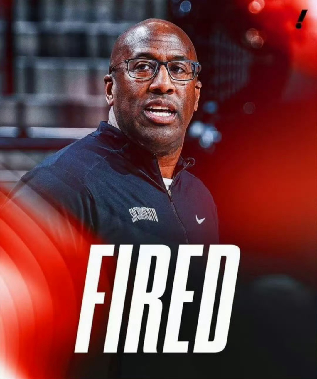 典型的主教练背锅！国王队解雇了主教练麦克布朗，国王队过去17场比赛输了其中的12