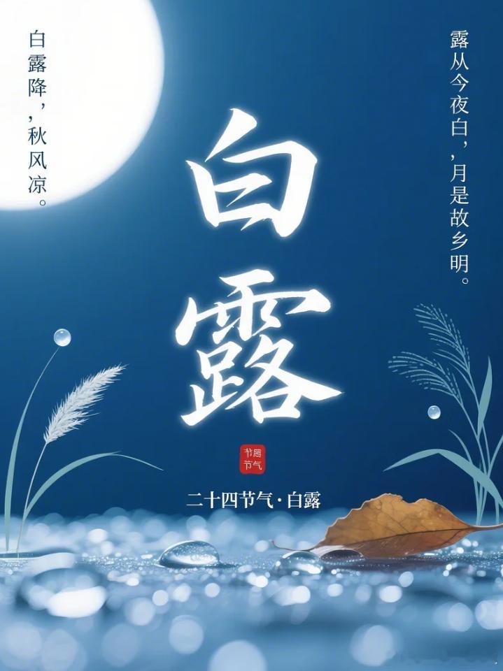 蒹葭苍苍，白露为霜。所谓伊人，在水一方。今天是“白露”节气，交节时刻在晚上 22