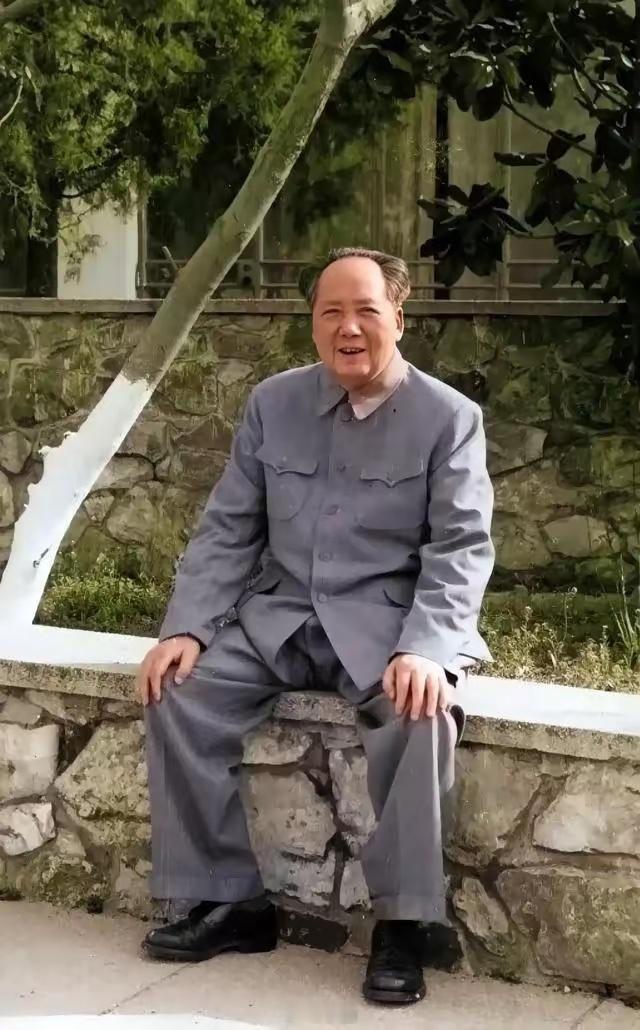 早年的毛主席从长相上看，不显山露水，晚年的主席龙行虎步，相貌天圆地阔，大有气吞山