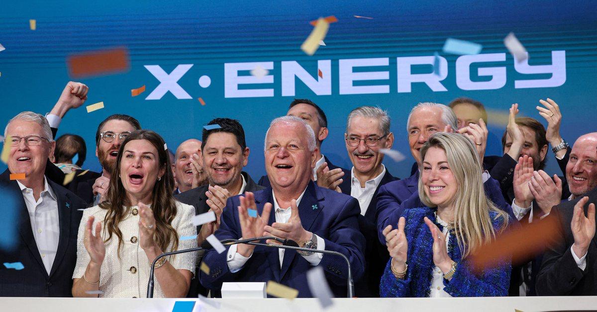 [To learn English]
X-Energy shares surge