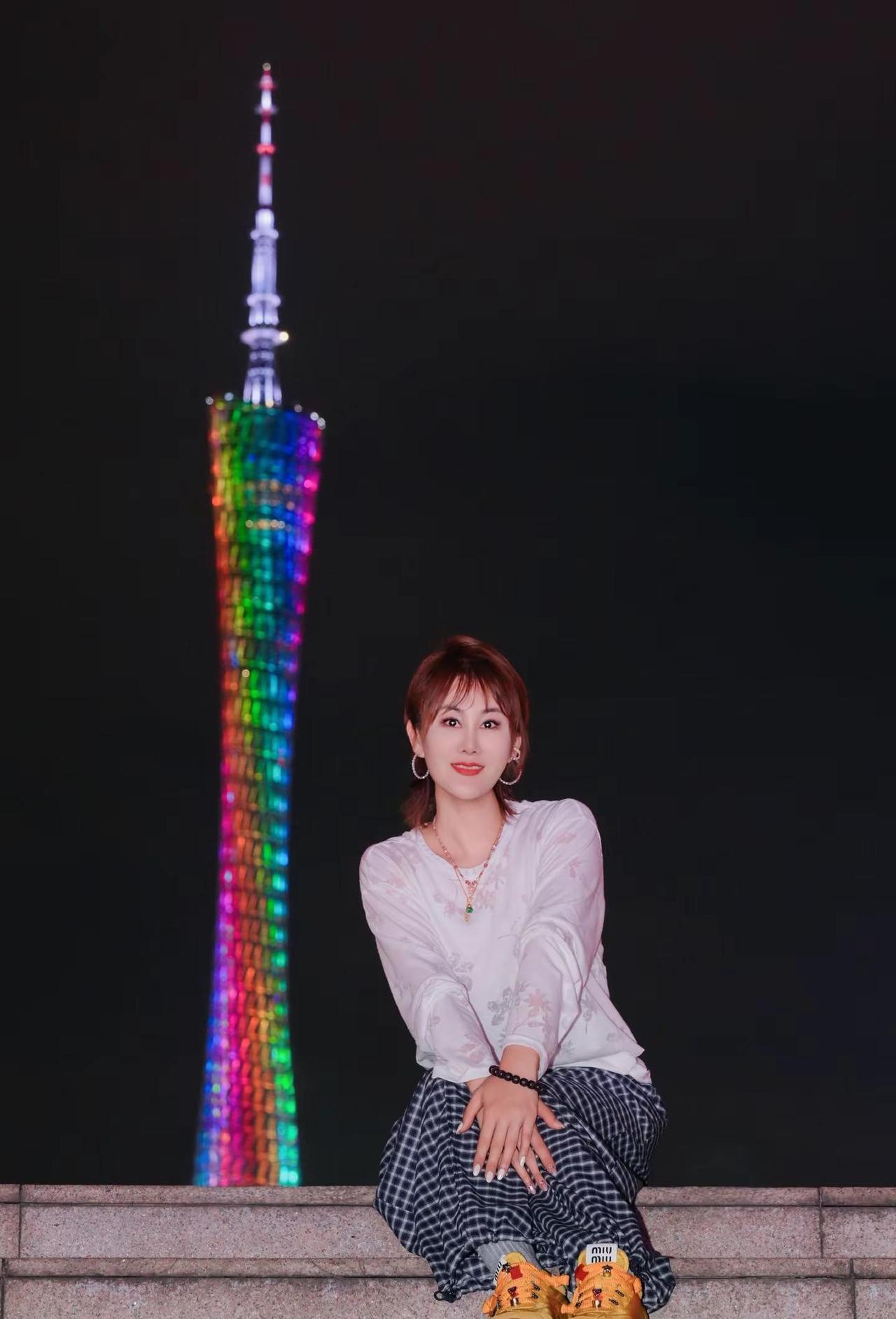 打卡广州塔