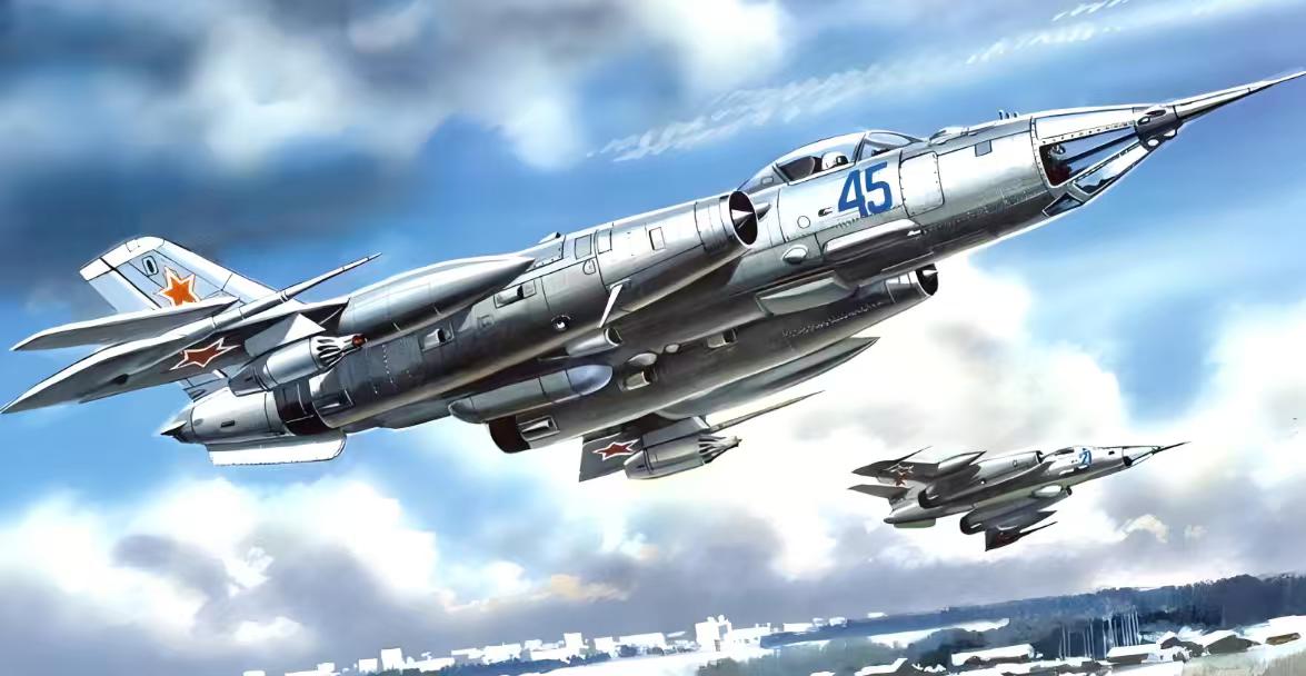 苏联战机外观也太炫酷了吧，雅克-28（Yak-28） 是苏联在冷战时期研制的一款