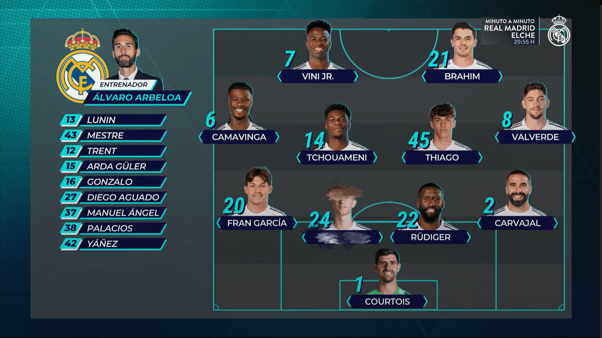 【首发十一人】皮塔奇继续首发！【前锋】威尼修斯【中场】卡马文加、皮塔奇、楚阿梅尼