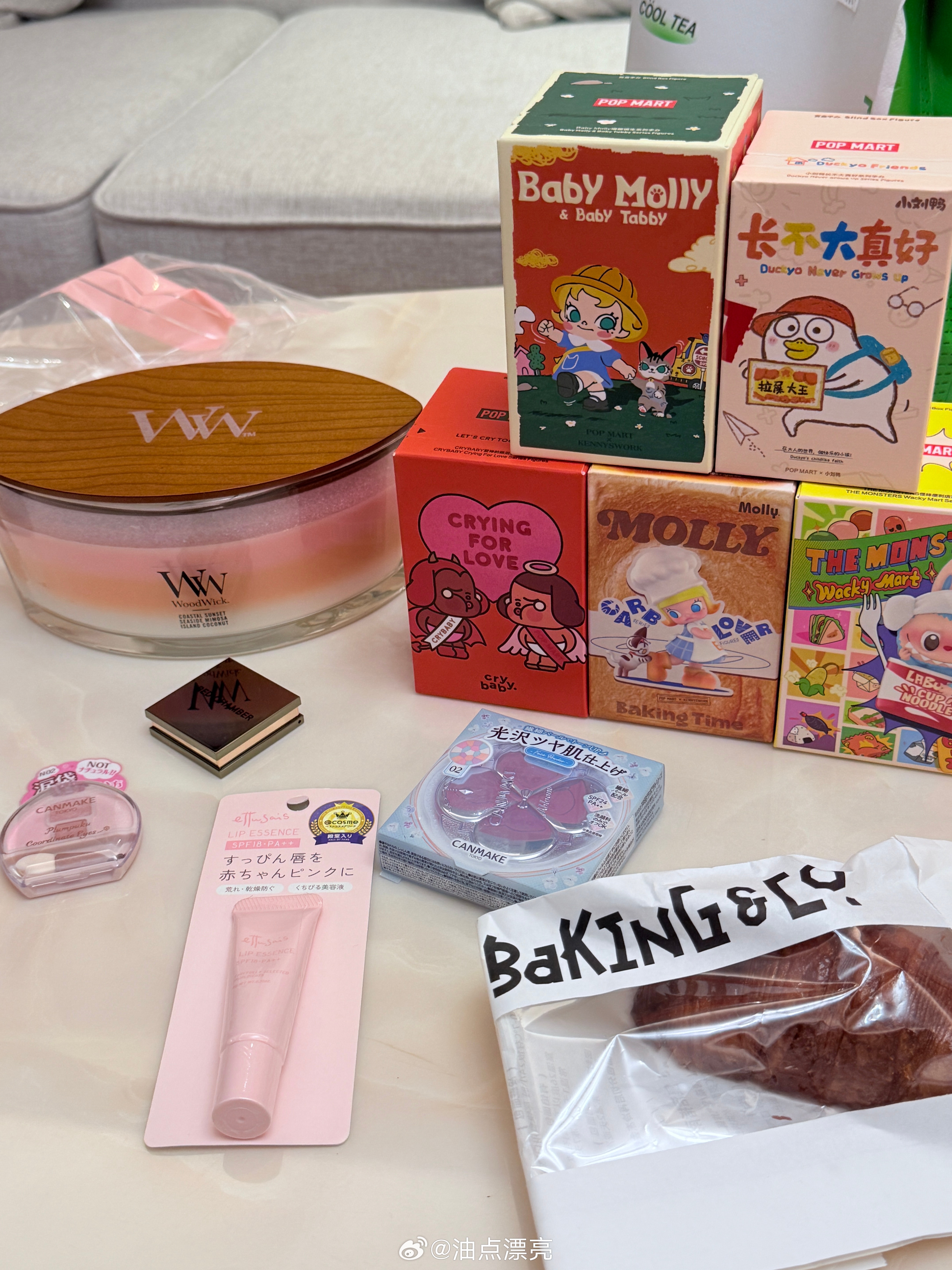 这两天玩得好开心～收到了朋友们送我的礼物去朋友家淘好用的东西 她好懂生活 狗狗也