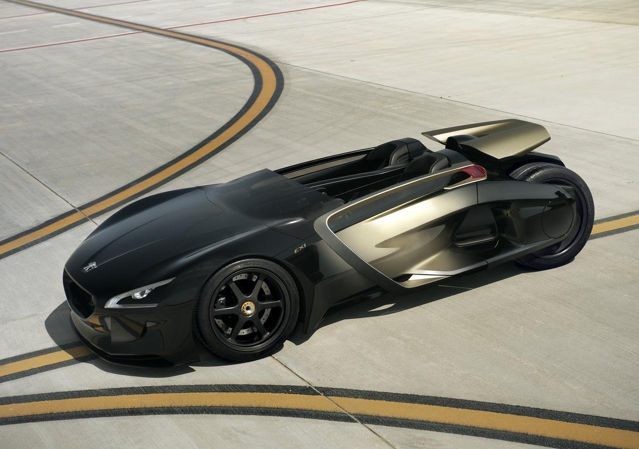 标致  2010  EX1 Concept，为标致品牌200周年纪念打造的纯电动