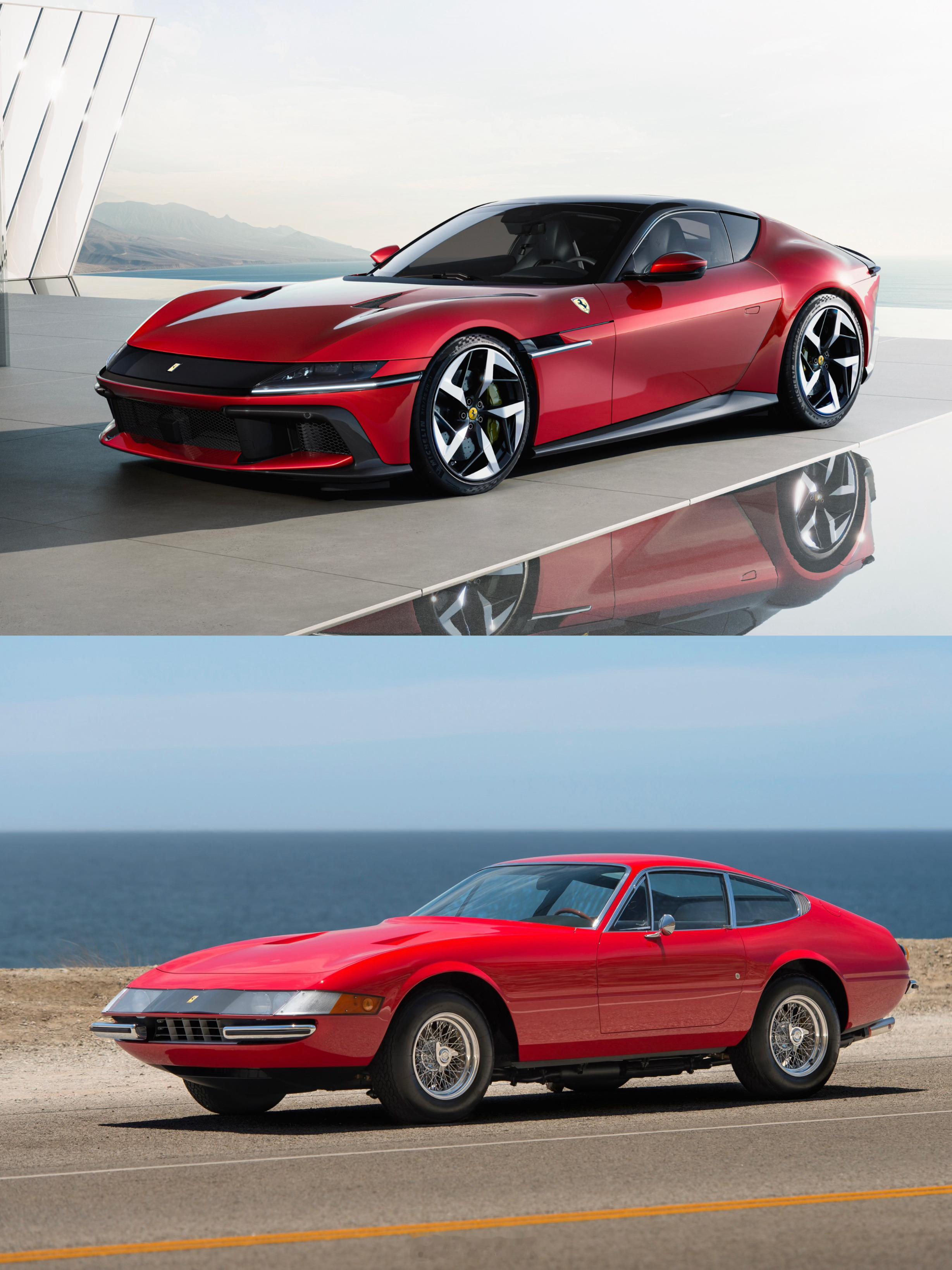 #法拉利12Cilindri#新的V12旗舰致敬了曾经的经典365GTB/4 D