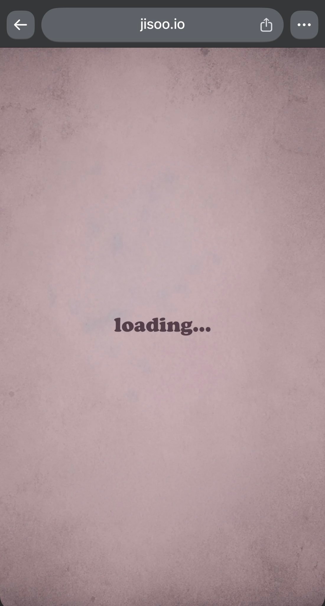 260823 Jisoo官网更新!!“loading...”已经开始兴奋了怎么回