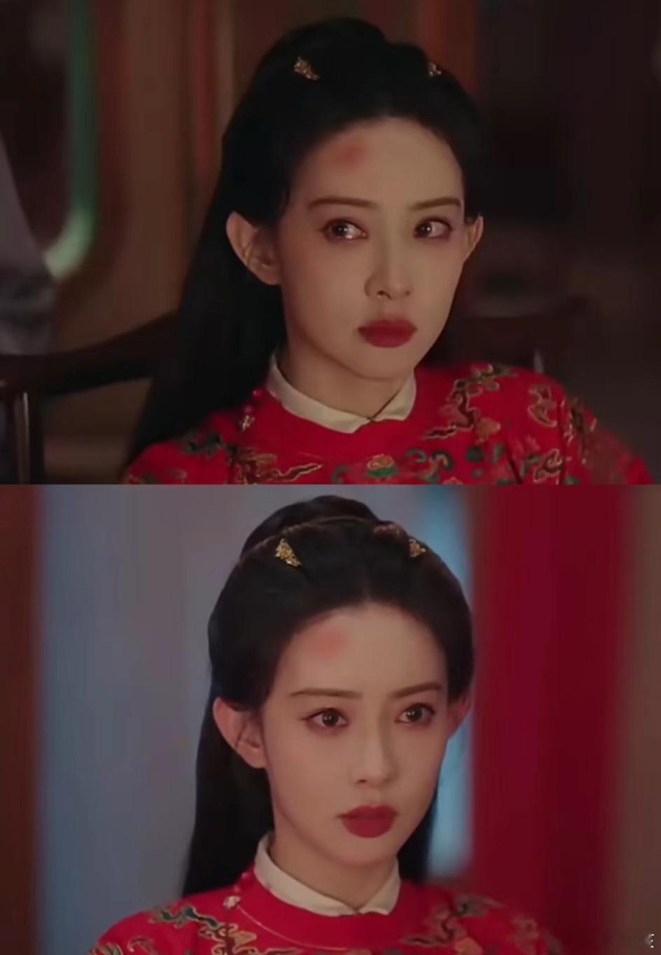 真的被孟姐这一套红色婚服造型美到挪不开眼睛！太好看了～ 