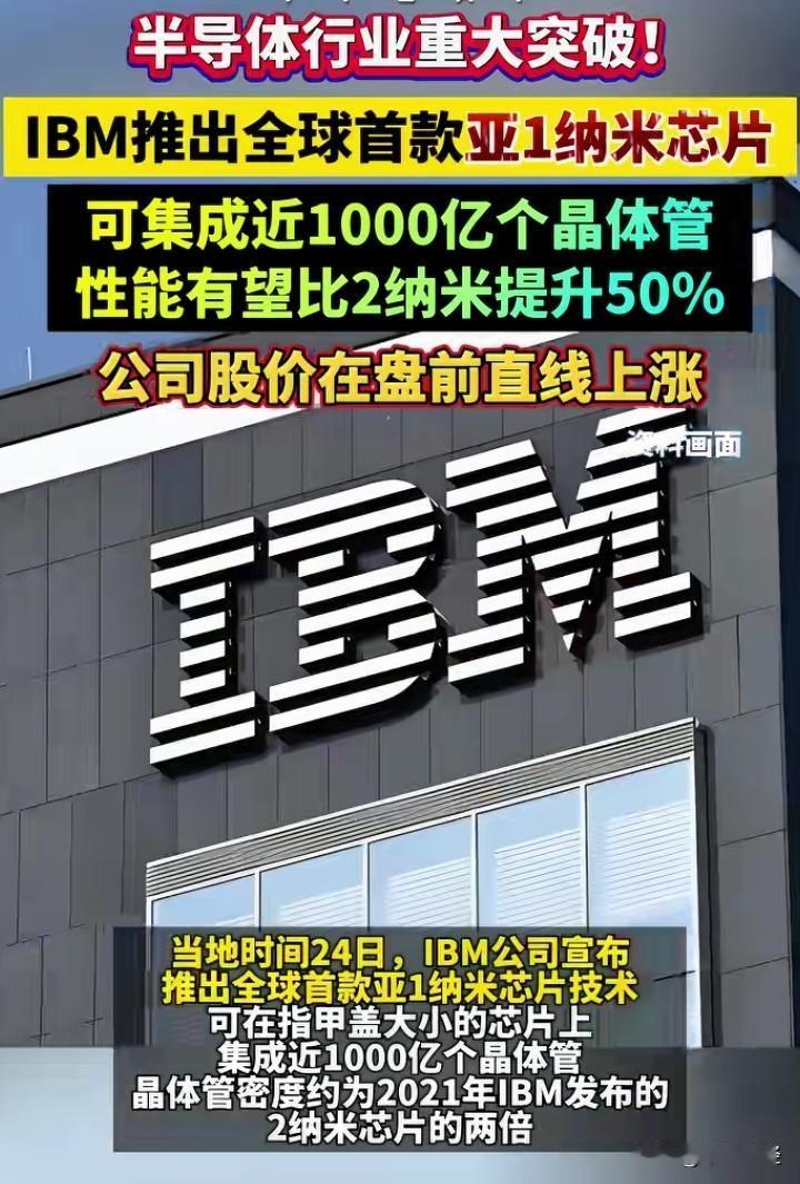 这没什么稀奇的，毕竟IBM是IT行业的龙头企业之一，有着长年的科技研究与积累。倘