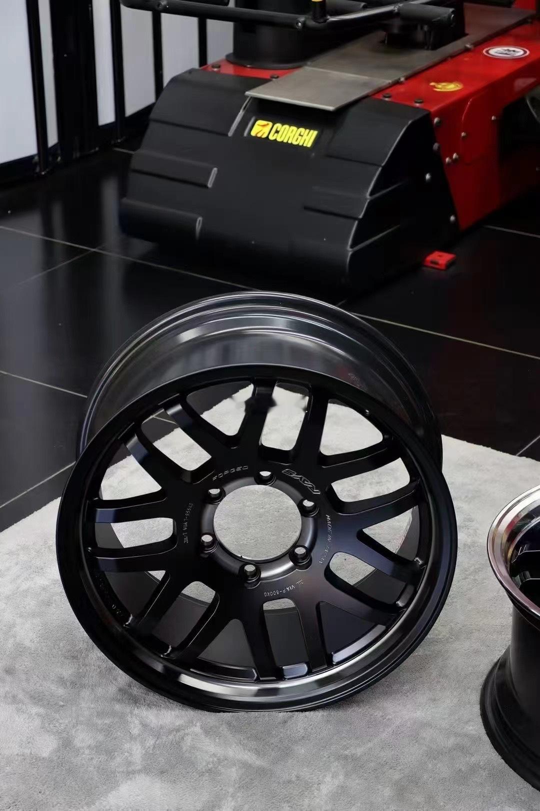 来点不一样的越野轮毂：全新 RAYS 07X FORGED  18寸8.5J 6