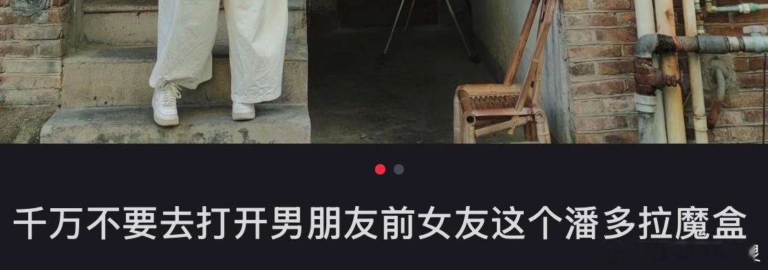 我真的会主动了解男人前女友哎。对ex不好，或者ex基本盘很差的人我不敢要哈哈哈[