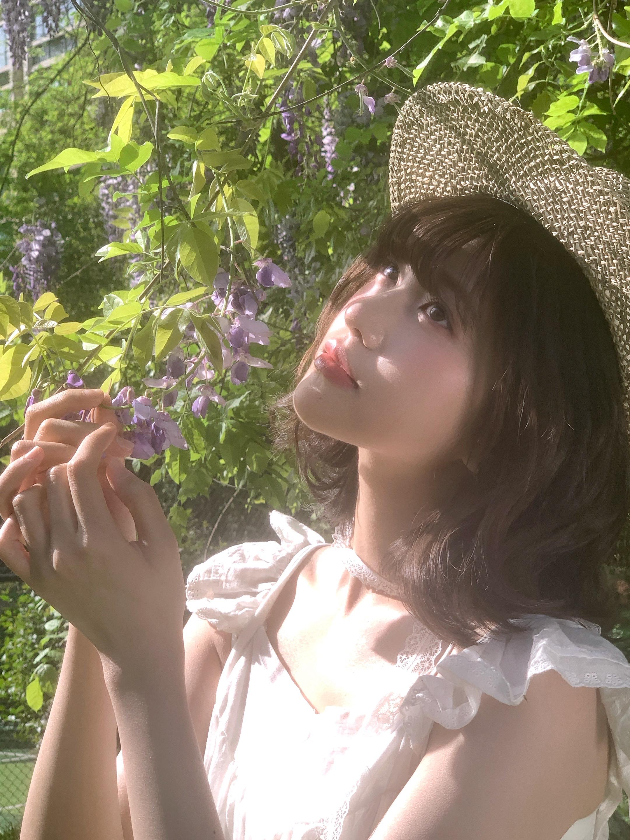 一双会说话的眼睛。