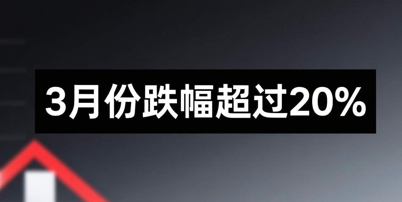 3月份跌幅超过20%（低位）： 1. 启迪环境，目前(2.13)。 2. 合力泰