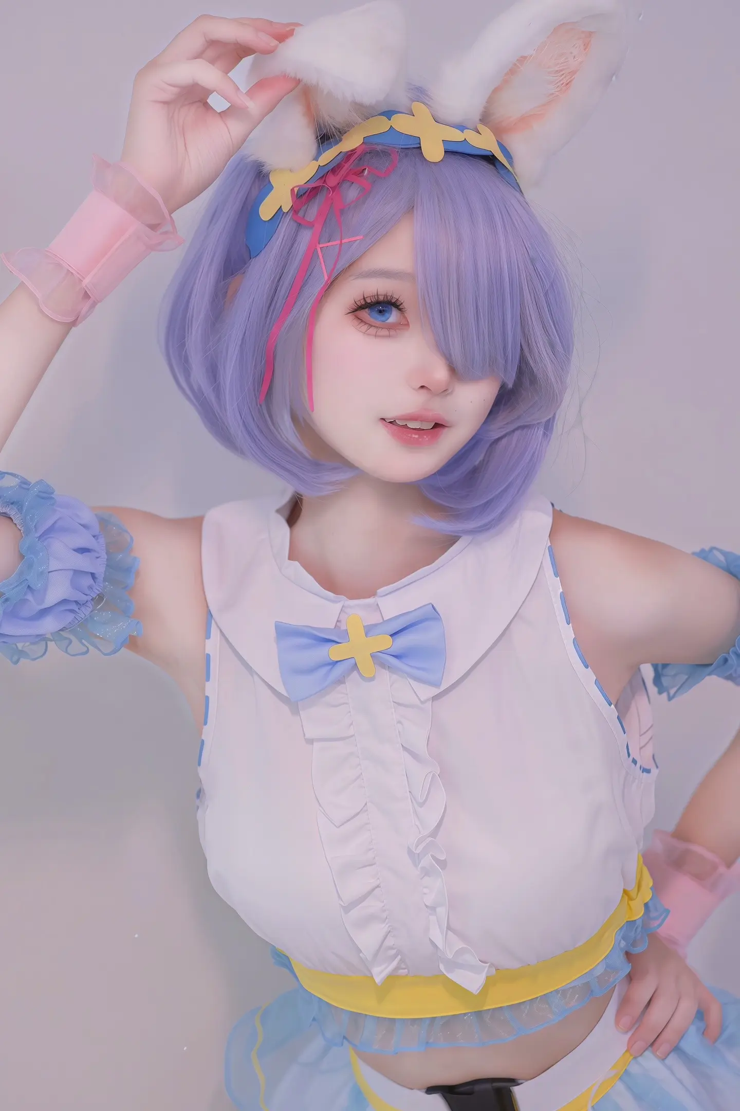 复活节兔子。
