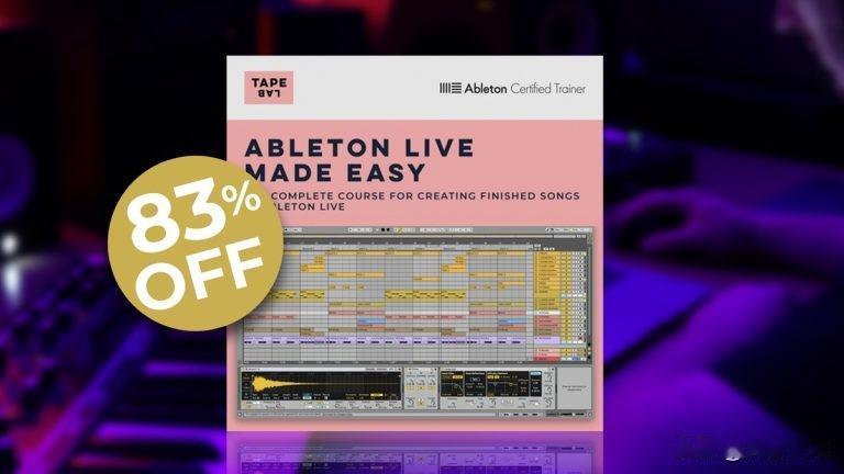 Tapelab 推出 Ableton Live Made Easy 视频课程，仅