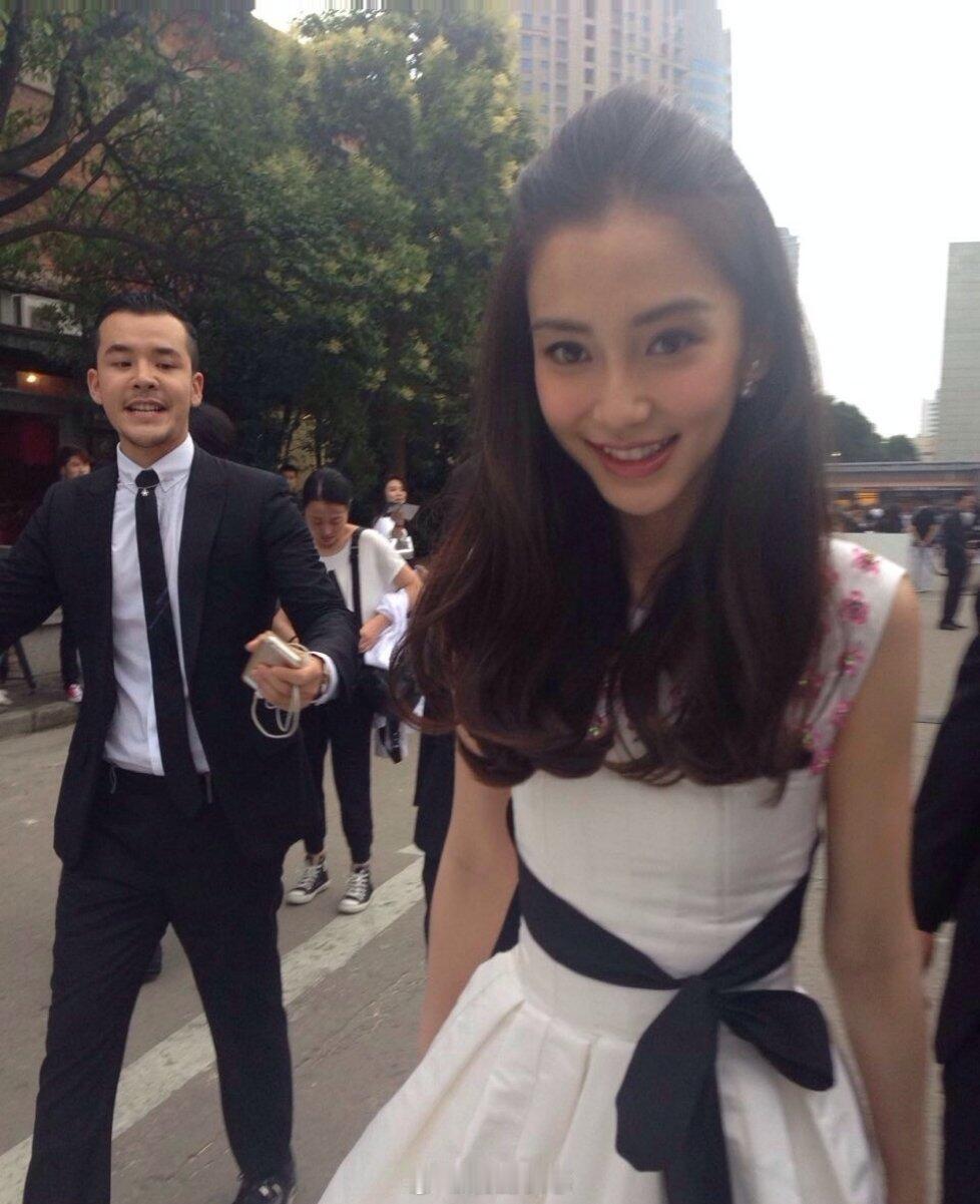 原相机的baby这颜值好抗打2014/6/19出席Miss Dior迪奥小姐展览