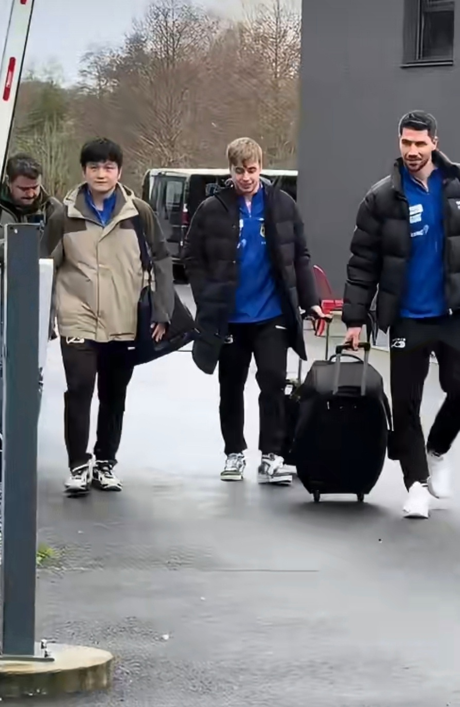 莫雷加德终于回归了，终于可以和他的樊振东并肩作战 小莫笑得太开心了些 