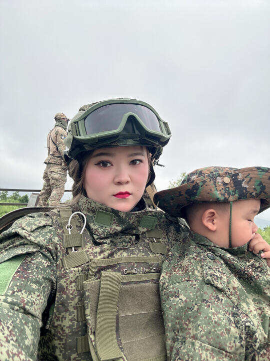 俄罗斯海参崴坦克+打枪