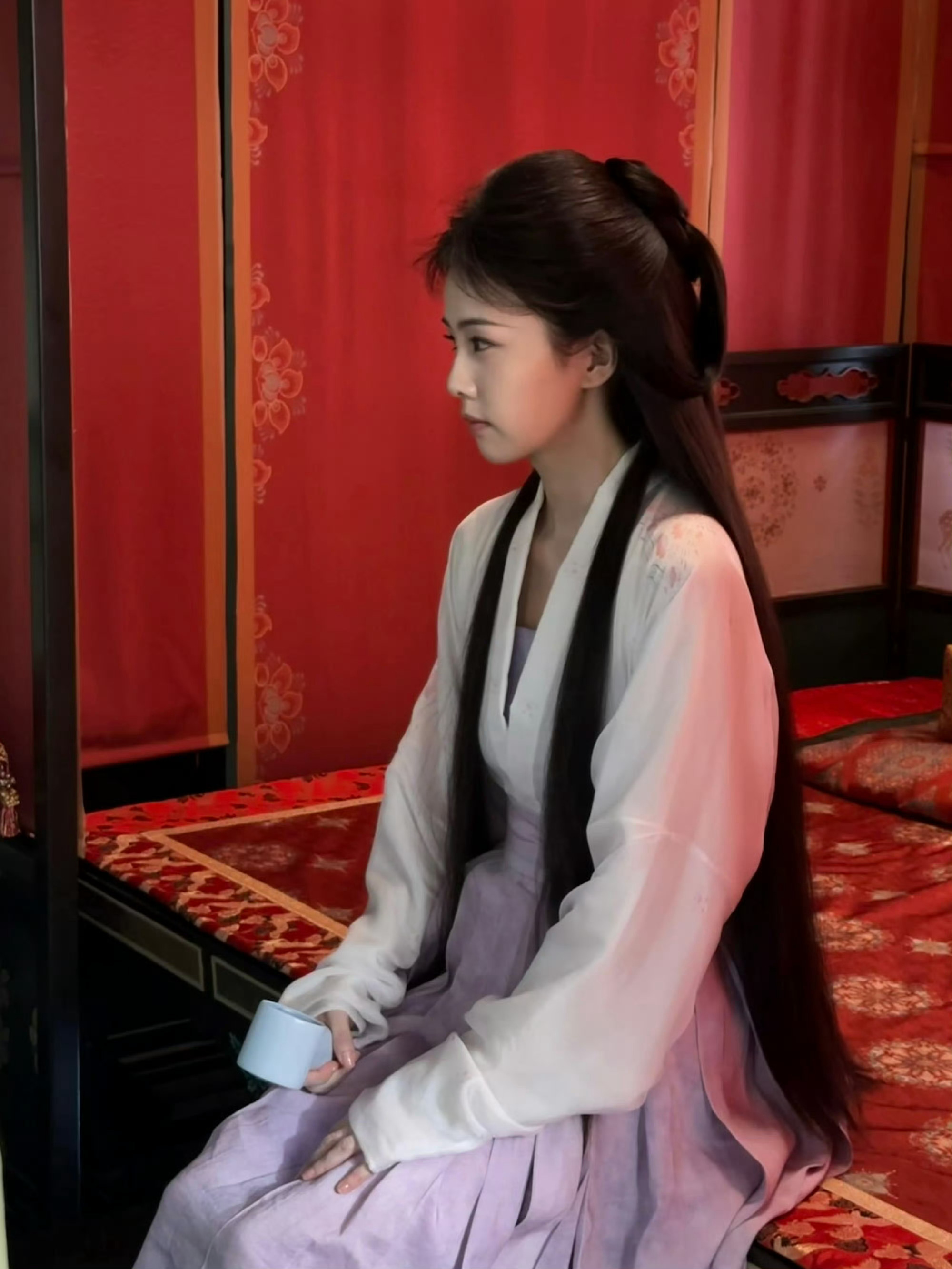 白鹿莫离live图白鹿莫离live花絮 古装破碎感的天花板终于来了！白鹿在liv