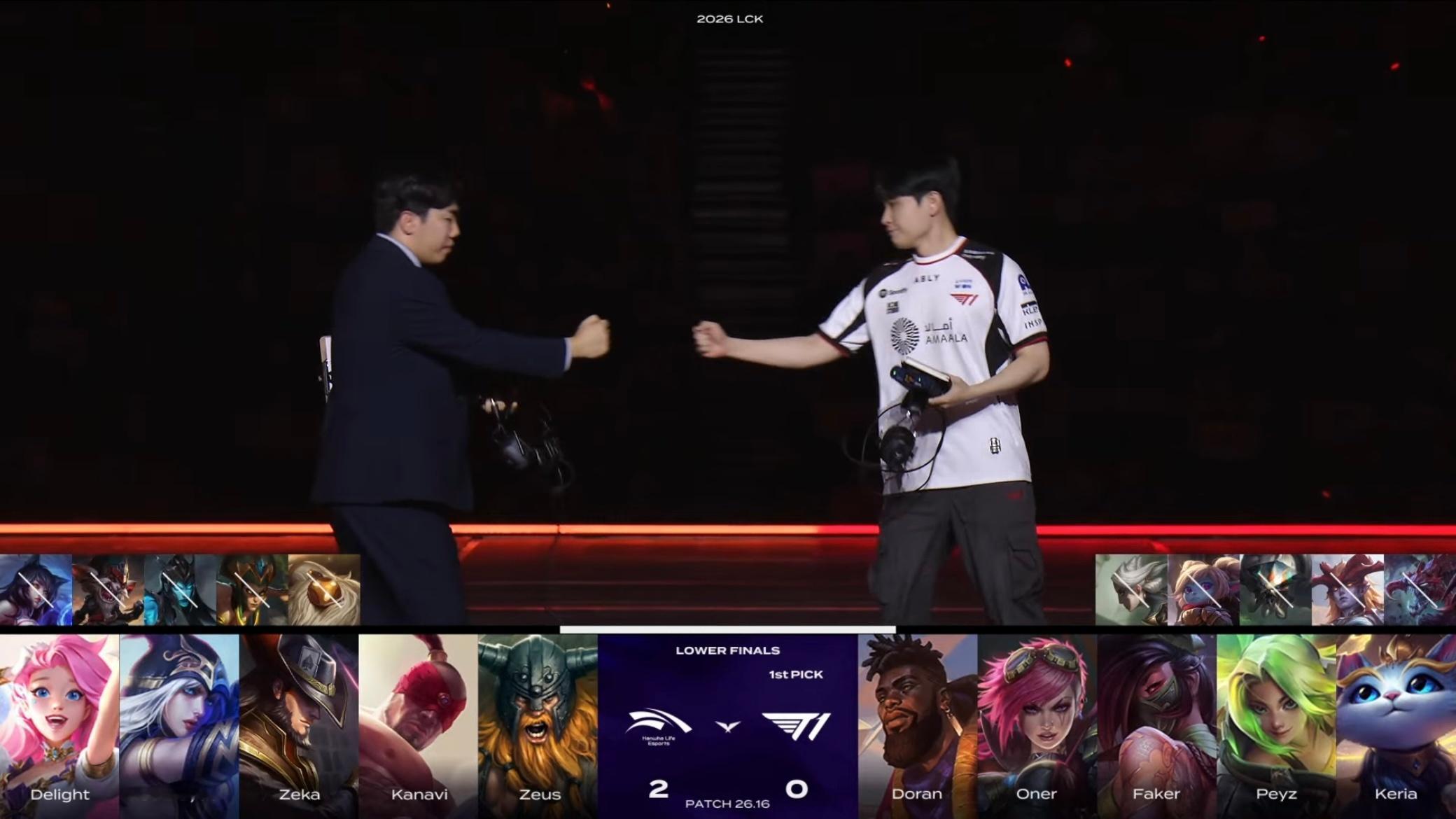 【2026LCK 】 GAME 03 vs HLE第三局BP如下T1[超话]T1