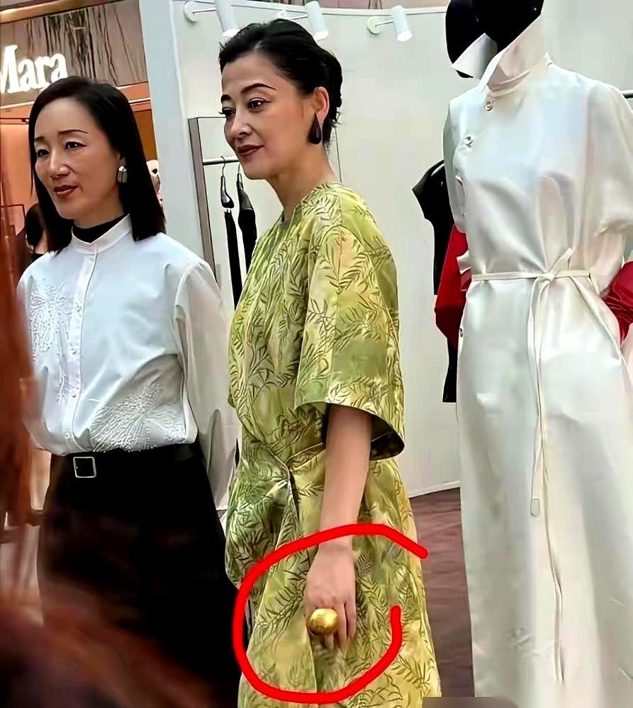 一堆人追着骂梅婷那戒指土，俗气，像个暴发户。
我一看就乐了。
这哪是土啊，这是人