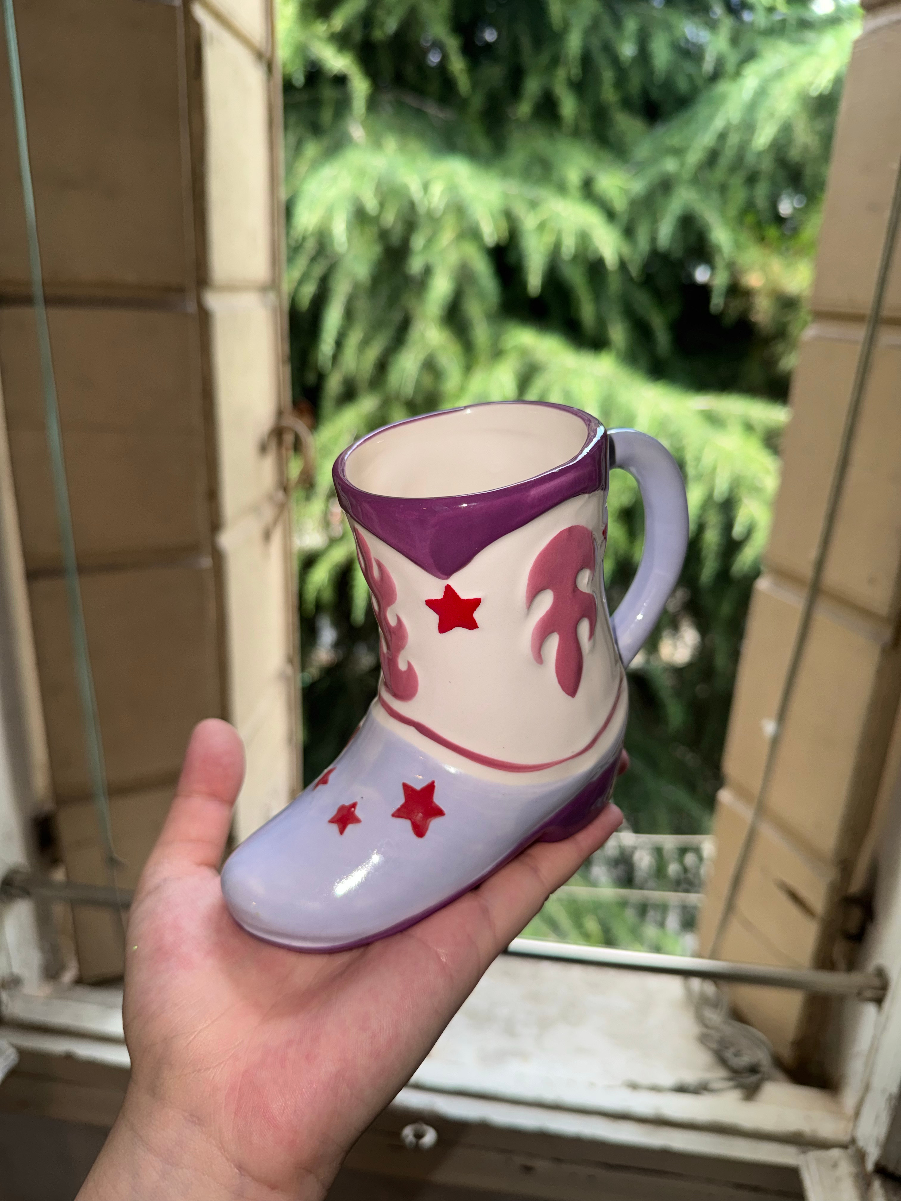 晨宇哥的杯子：各种精美玻璃优雅高级奢华精致我的杯子：从一只靴子里喝水 