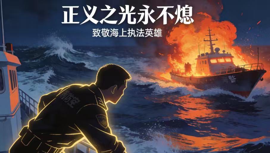 25岁海警被走私艇恶意冲撞牺牲，执法画面首次公开：他用生命践行了誓言
2025年