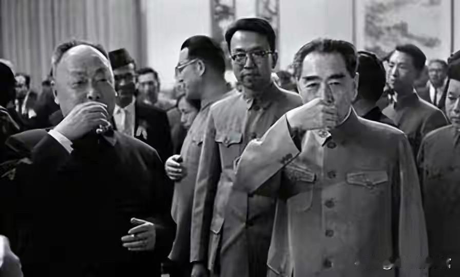 周总理和陈毅珍贵老照片