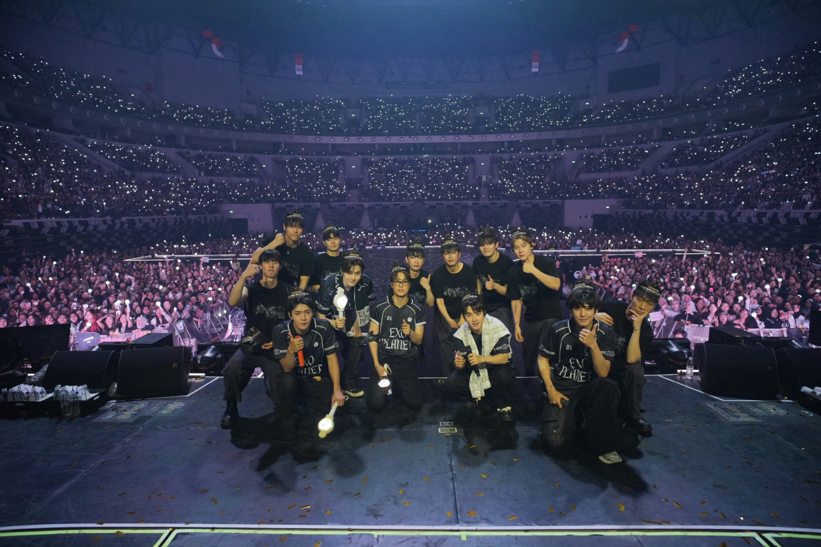 高考生喊话EXO演唱会唱中文歌EXO粉丝永远有人在高考高考生喊话EXO演唱会唱中