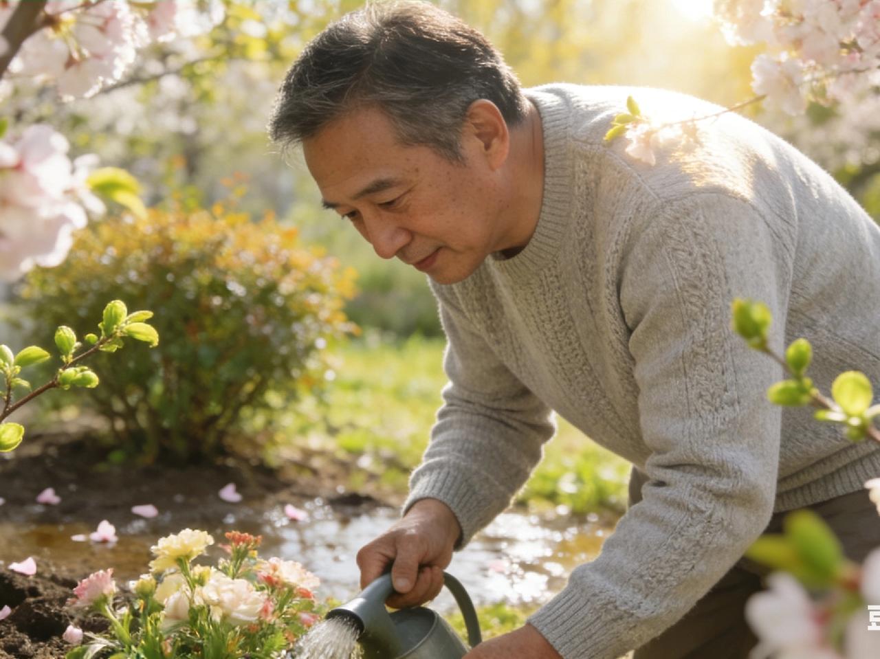 人到了快六十岁的年纪，对春天的期盼，早已不再是轰轰烈烈的梦想。
走过半生风雨，看