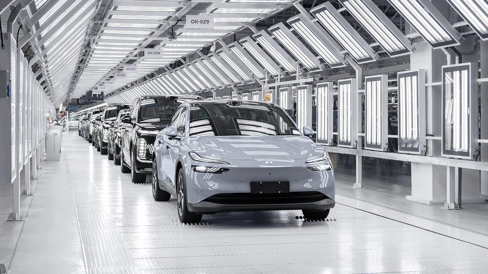 乐道 L60 跟蔚来 ES9 也是共线生产～同款水准，同款品质👍每一程皆乐道