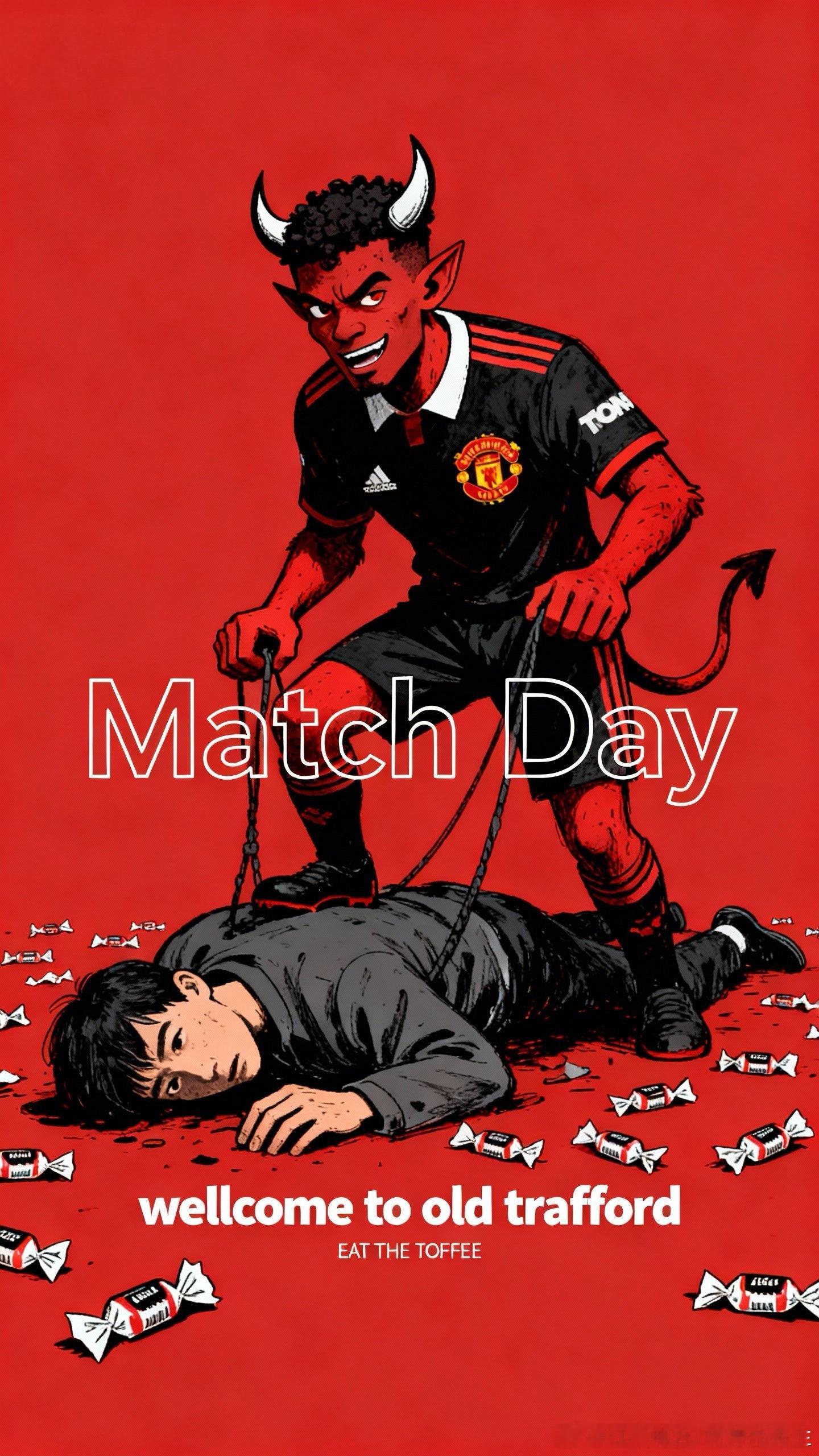 今晚终于有比赛看了，记得吃块糖！