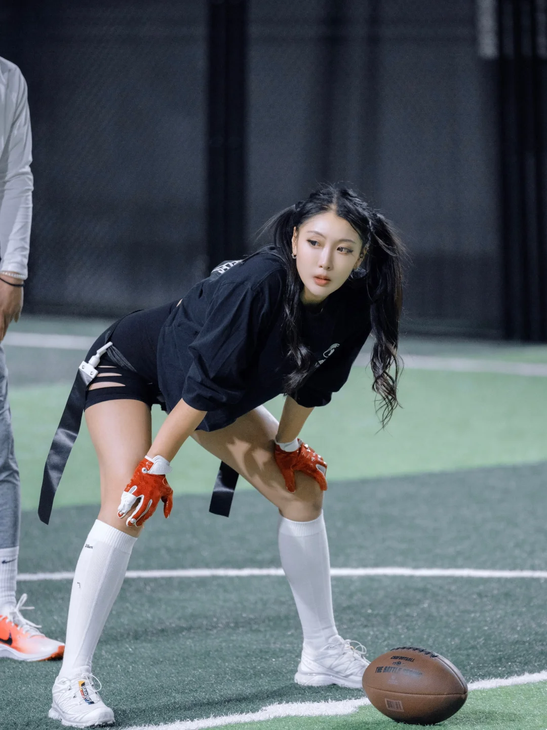 🏈橄榄球真太难了，眼看到手里的球下蛋了🥚