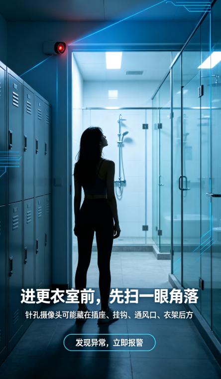 《健身房更衣室里多了一只“眼睛”，偷拍男被拘又被判赔4000块》

健身房本该是