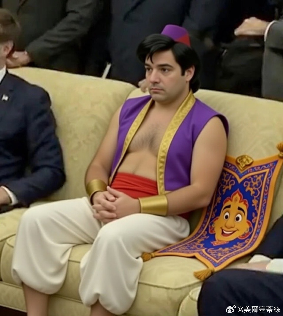 魯比奧成了阿拉丁