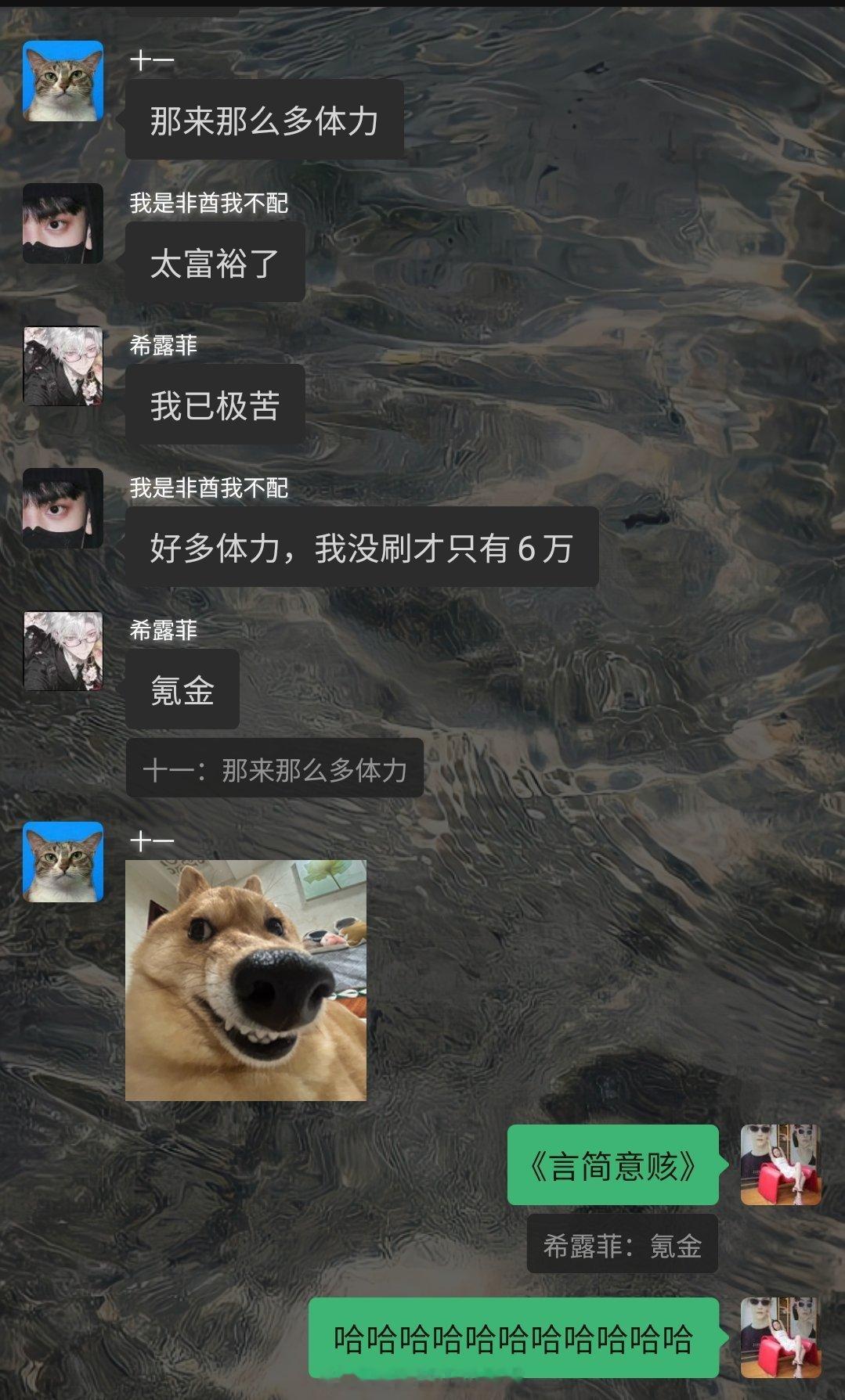 《言简意赅》你哪来那么多体力？氪金 ​​​