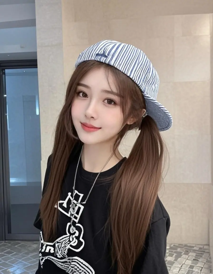 双马尾少女 原来ai写真可以这么美 人生总得有一套ai写真吧 谁拍谁好...