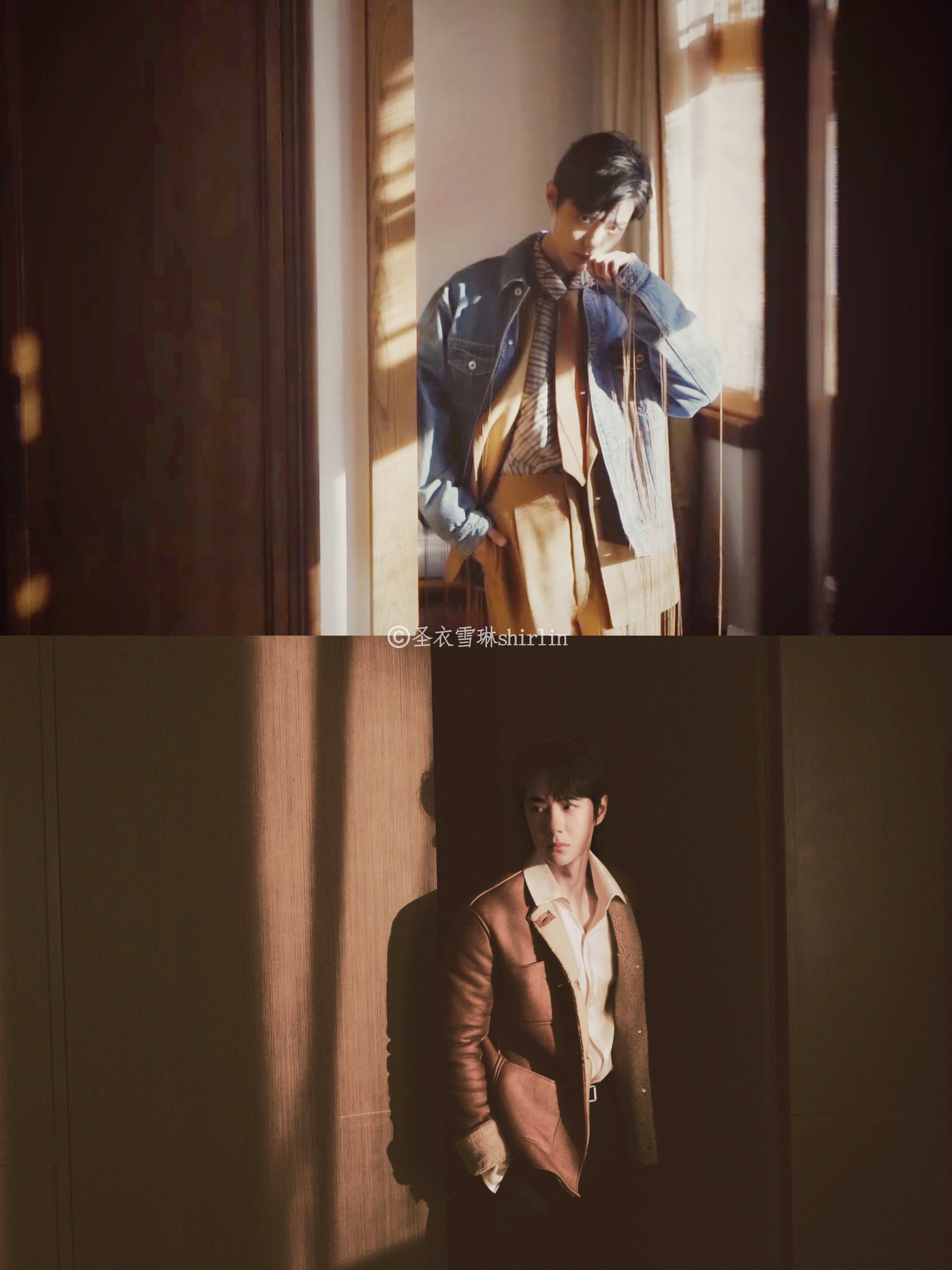 老天爷啊，博哥这张图致敬战哥，也太刻意了！ 