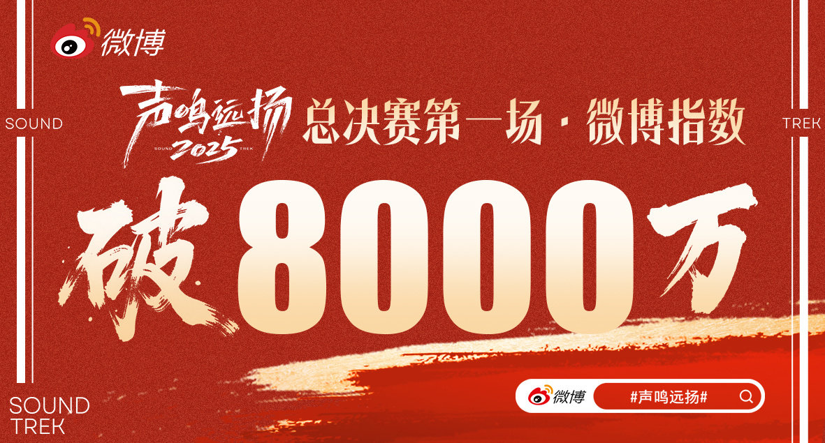 声鸣远扬收视率声鸣远扬直播收视率《声鸣远扬2025》总决赛第一场，全网都在围观何