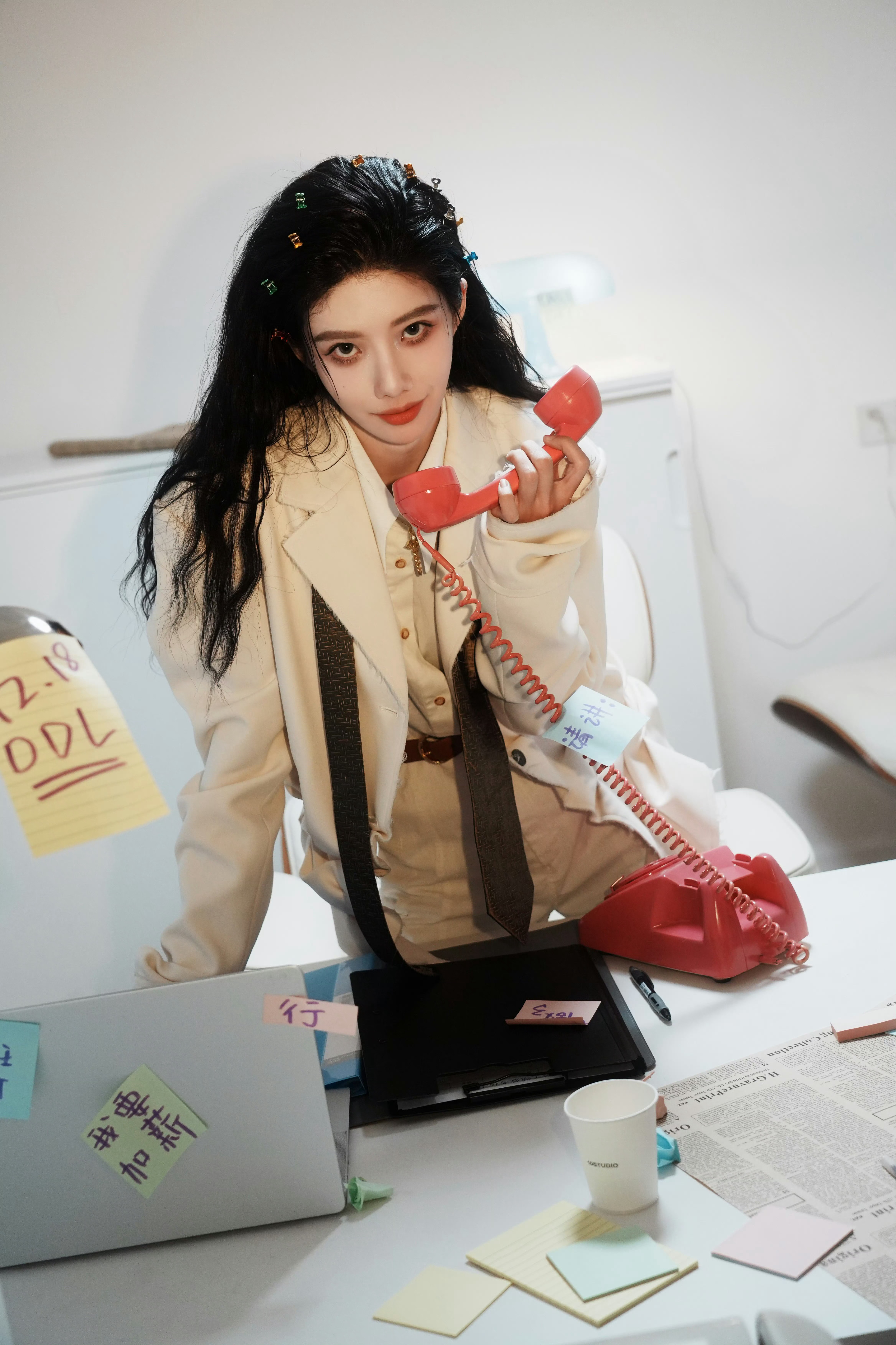 沈梦瑶 白西装搜狐时尚盛典