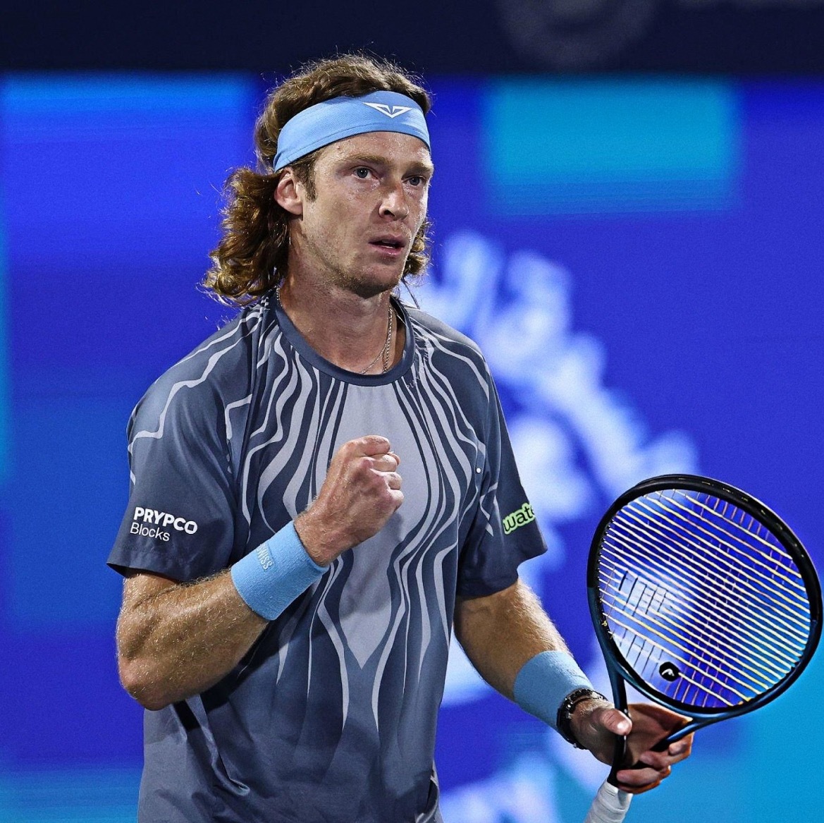 网球talking大会 安德烈·卢布列夫和卡伦·卡恰诺夫从迪拜前往印第安维尔斯的