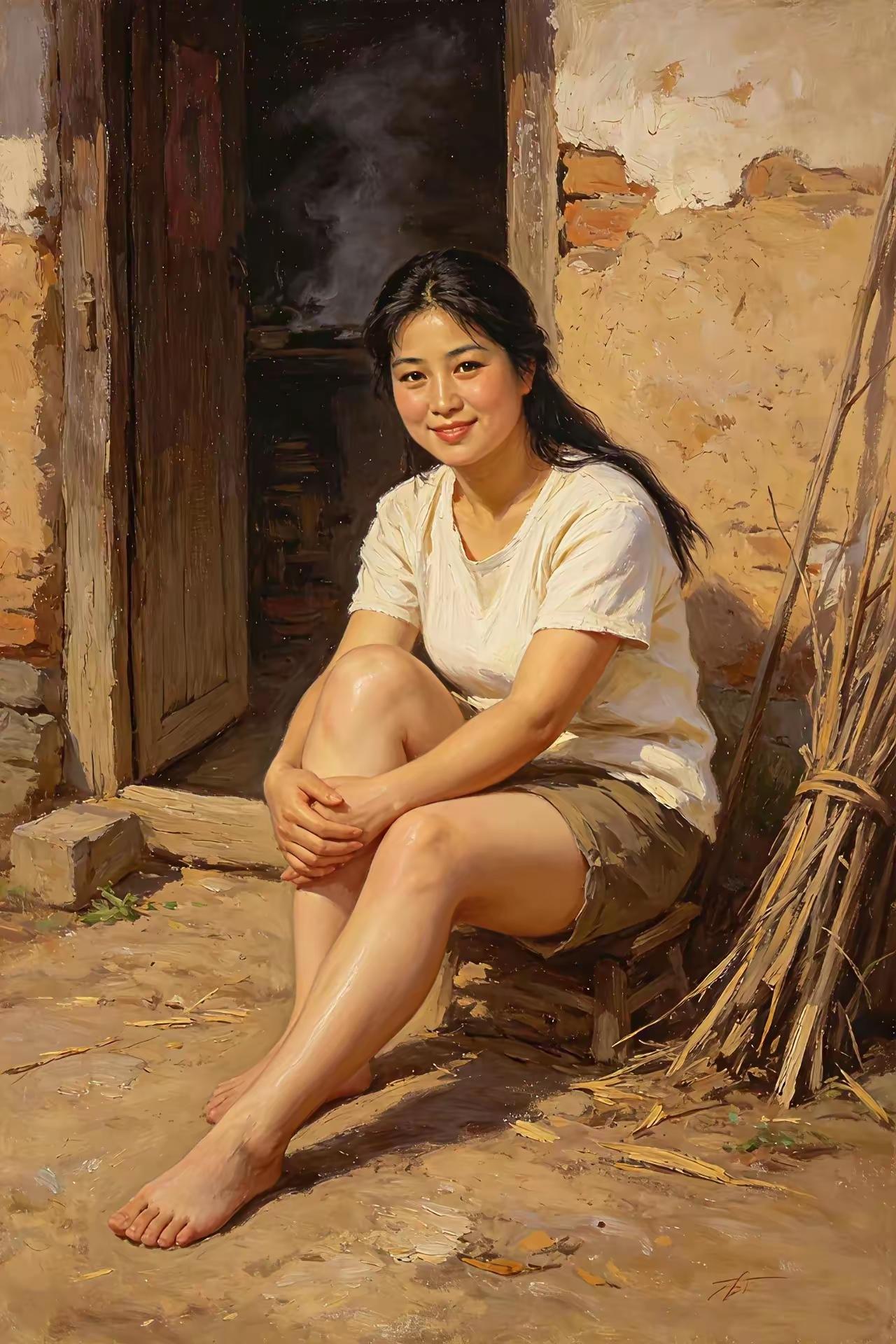 [[玫瑰]柴门淑女，丽质天成[赞]]
     这才是自然的美，端庄的美，质朴的