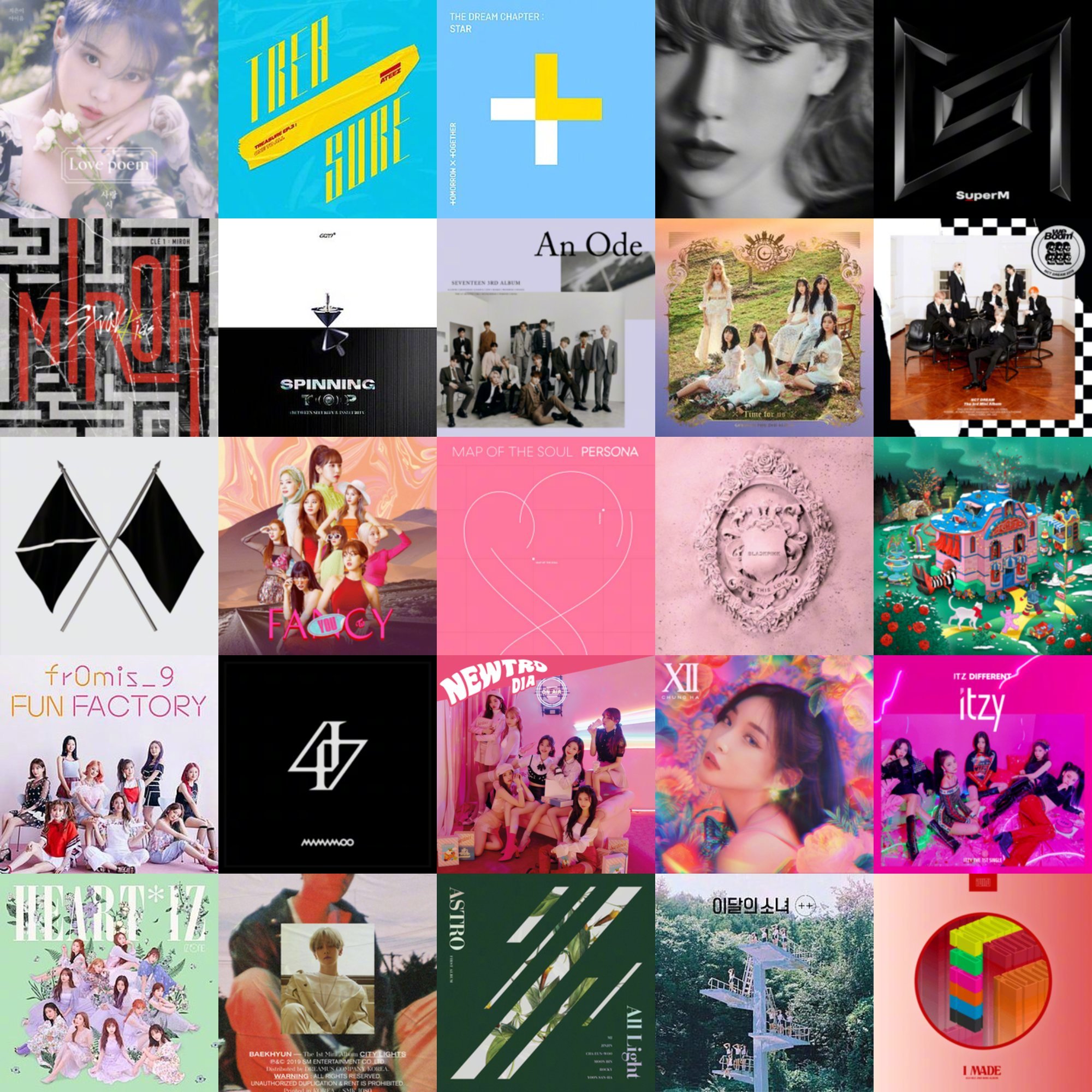 【Twi】发行7周年的kpop音乐们，大家最喜欢的是哪首呢~ 