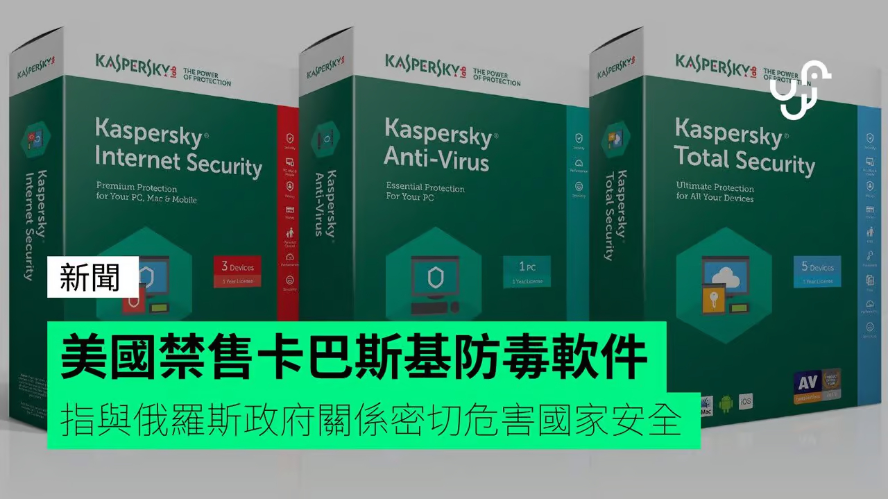 拜登政府表示，将禁止在美国销售俄罗斯公司卡巴斯基实验室生产的防病毒软件。反正，我