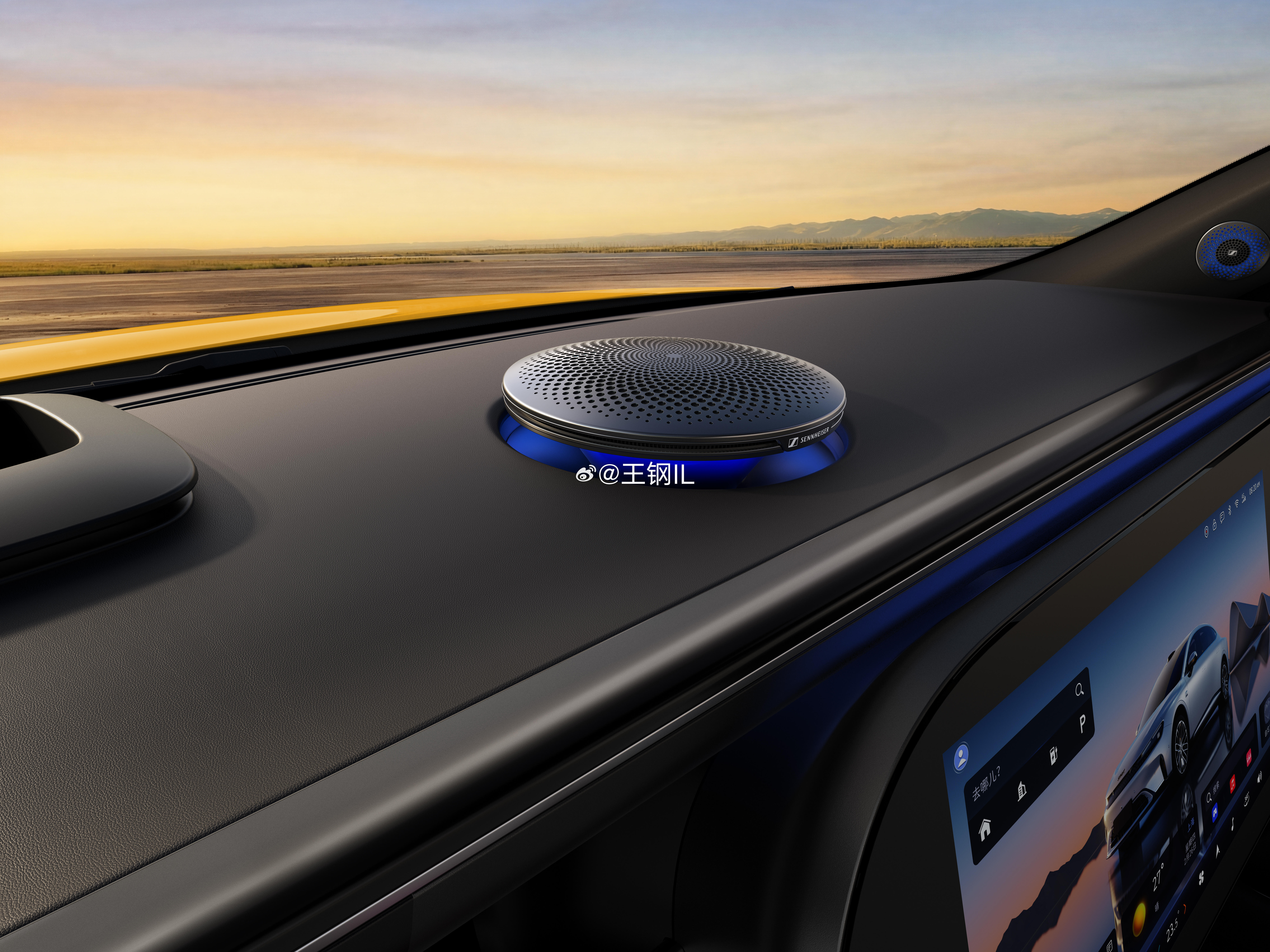 全新smart 精灵6号正式释放出内饰细节图啦，座舱内集结了高定时尚设计，有殿堂