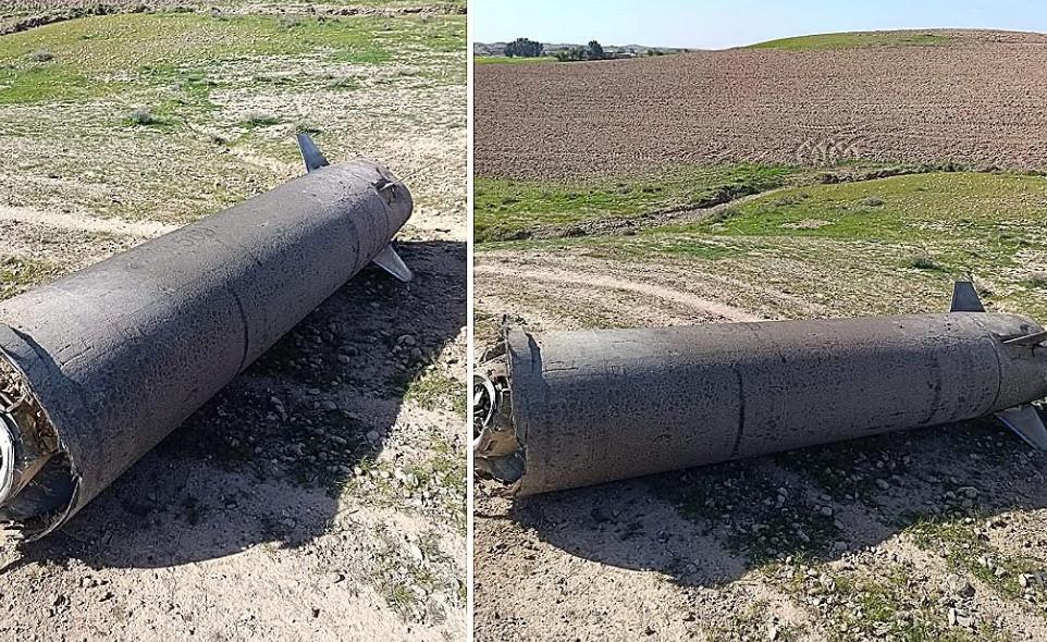 【以色列“蓝麻雀”导弹2000公里外打伊朗】

社交媒体的一段影像显示，在美以对